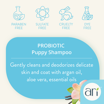 Gráfico de uso del Champú Probiótico para Cachorros ARI