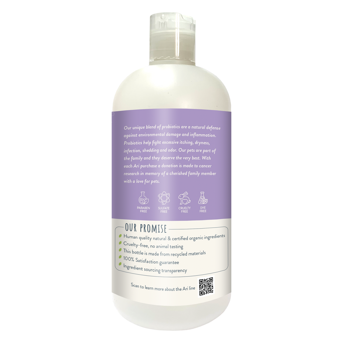 Health Extension ARI Probiotic Sensitive Skin Shampoo - alternate product view