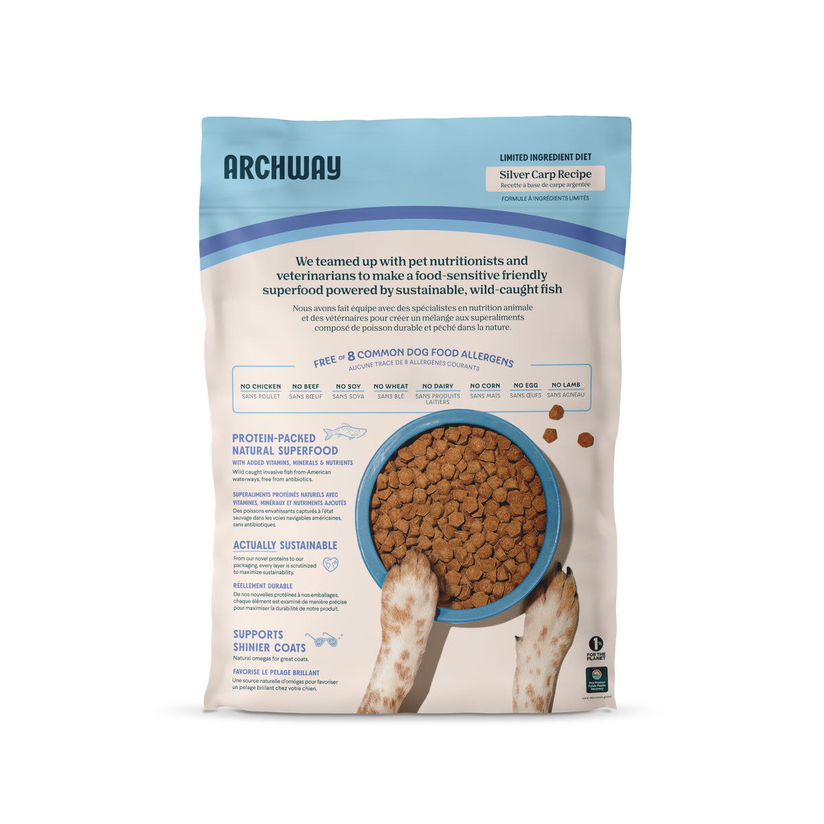 Product information for Silver Carp Dog Food — view 9
