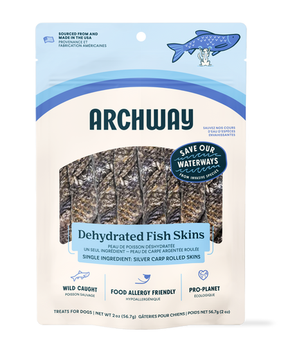 Sustainable Silver Carp Fish Skin Rolls