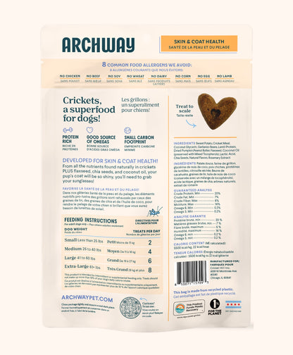 Back of Archway Skin & Coat Health package