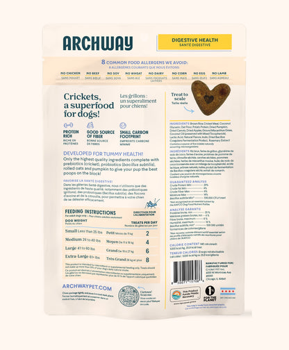 Back of Archway Digestive Health package