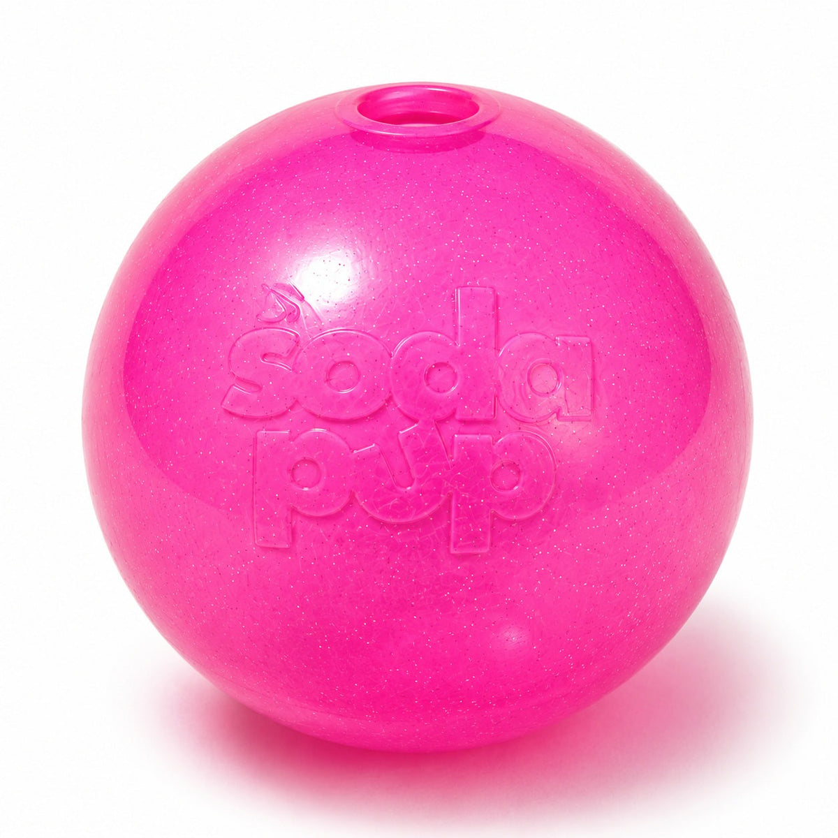 Additional view of Pink & Blue Glitter Ball Dog Toy - 2 Pack — view 4