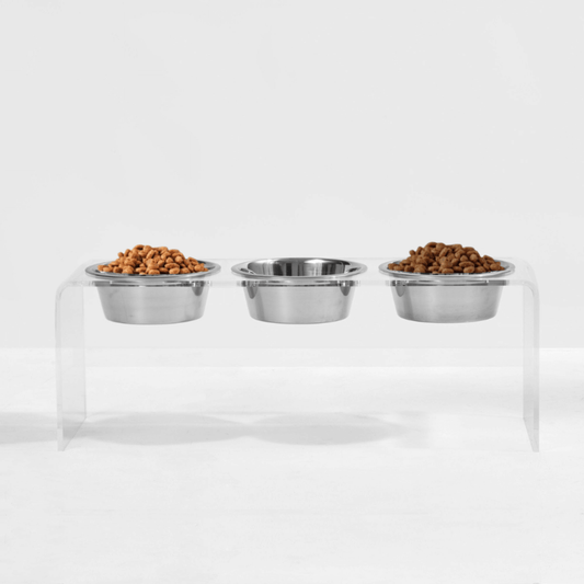 Vista del producto Tall Triple Silver Feeder, vista 1