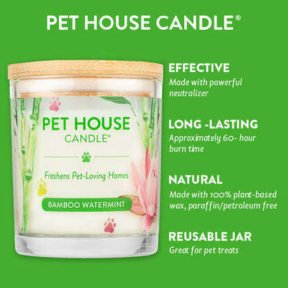 Additional view of Bamboo Watermint Candle — view 3