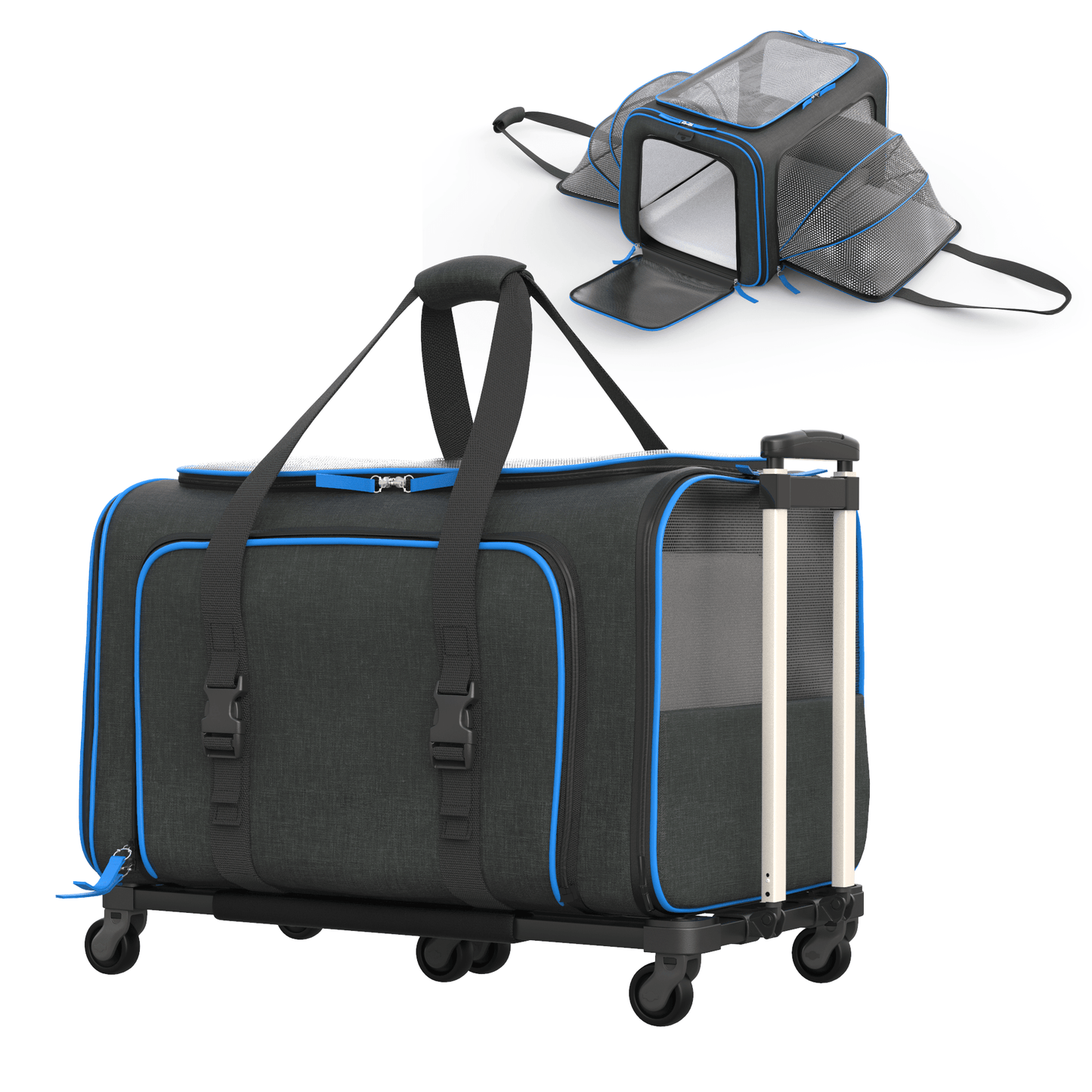 Rolling Rover Expandable Wheeled Pet Carrier