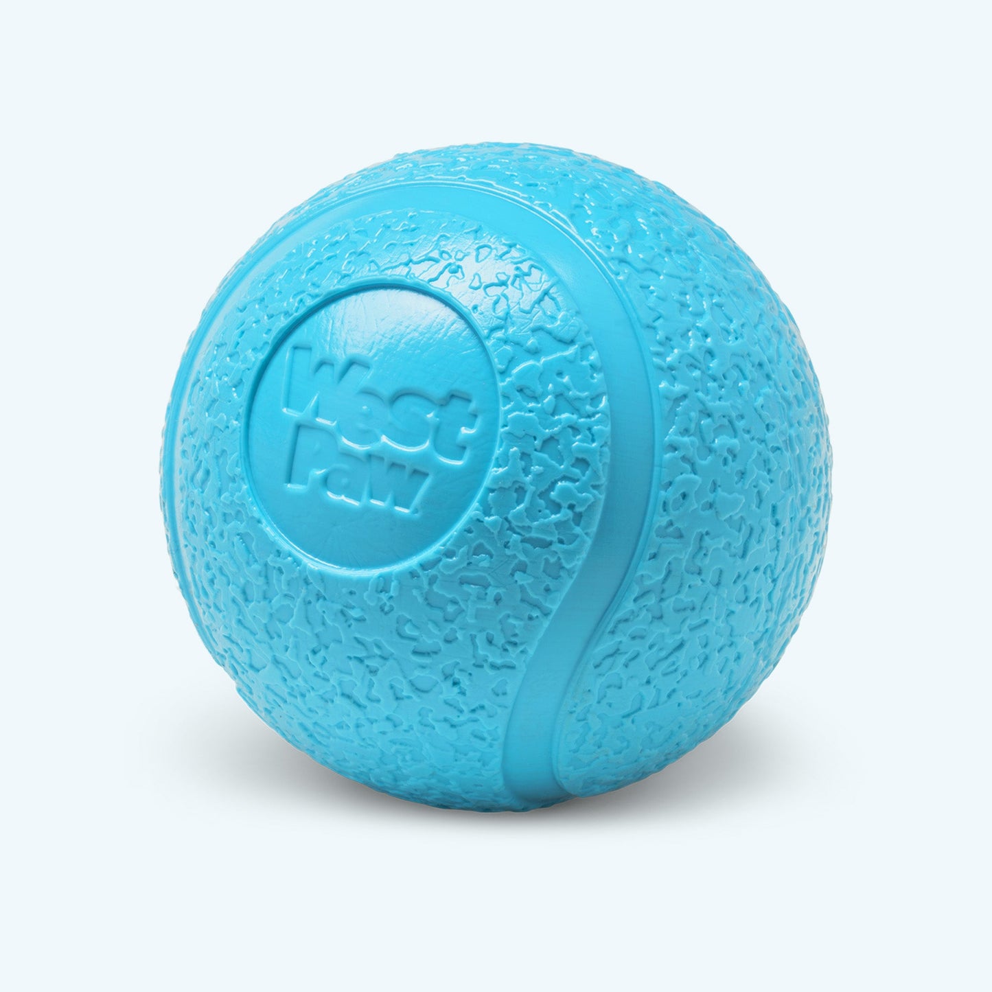 Additional view of the large West Paw Boundr dog toy
