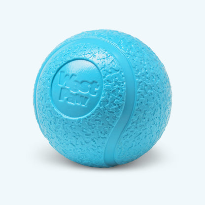 Additional view of the large West Paw Boundr dog toy