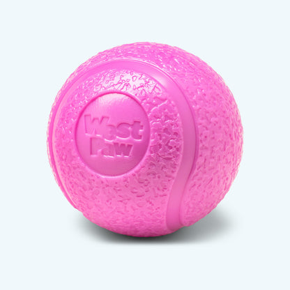 Additional view of the large West Paw Boundr dog toy
