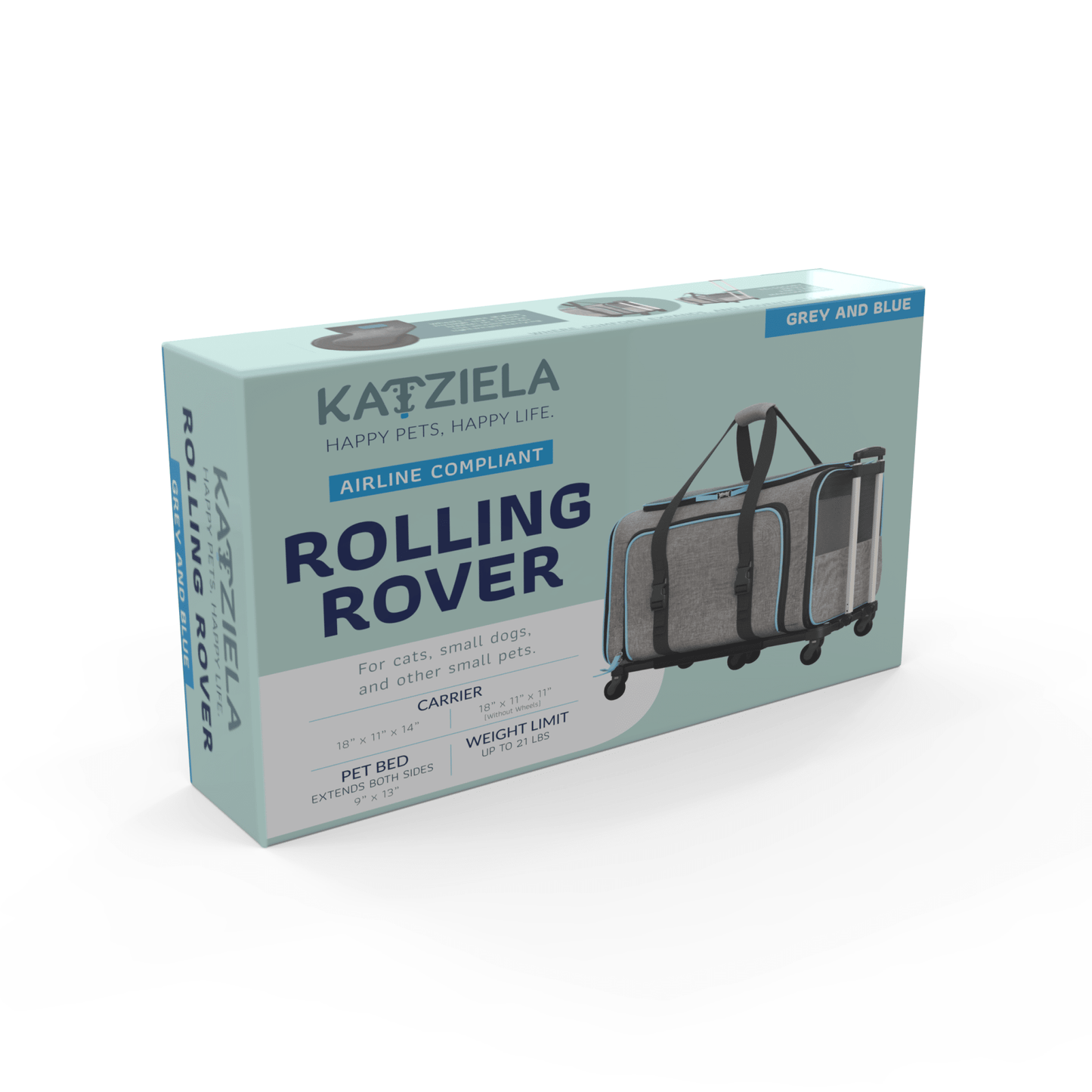 Rolling Rover Expandable Wheeled Pet Carrier