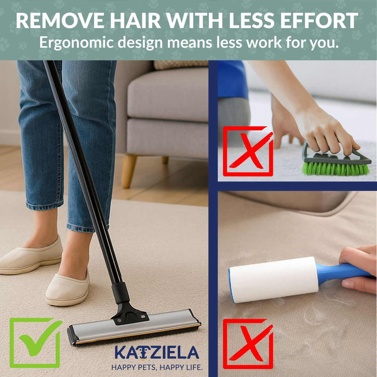 Additional view of DuoSweep Pet Hair Remover Broom