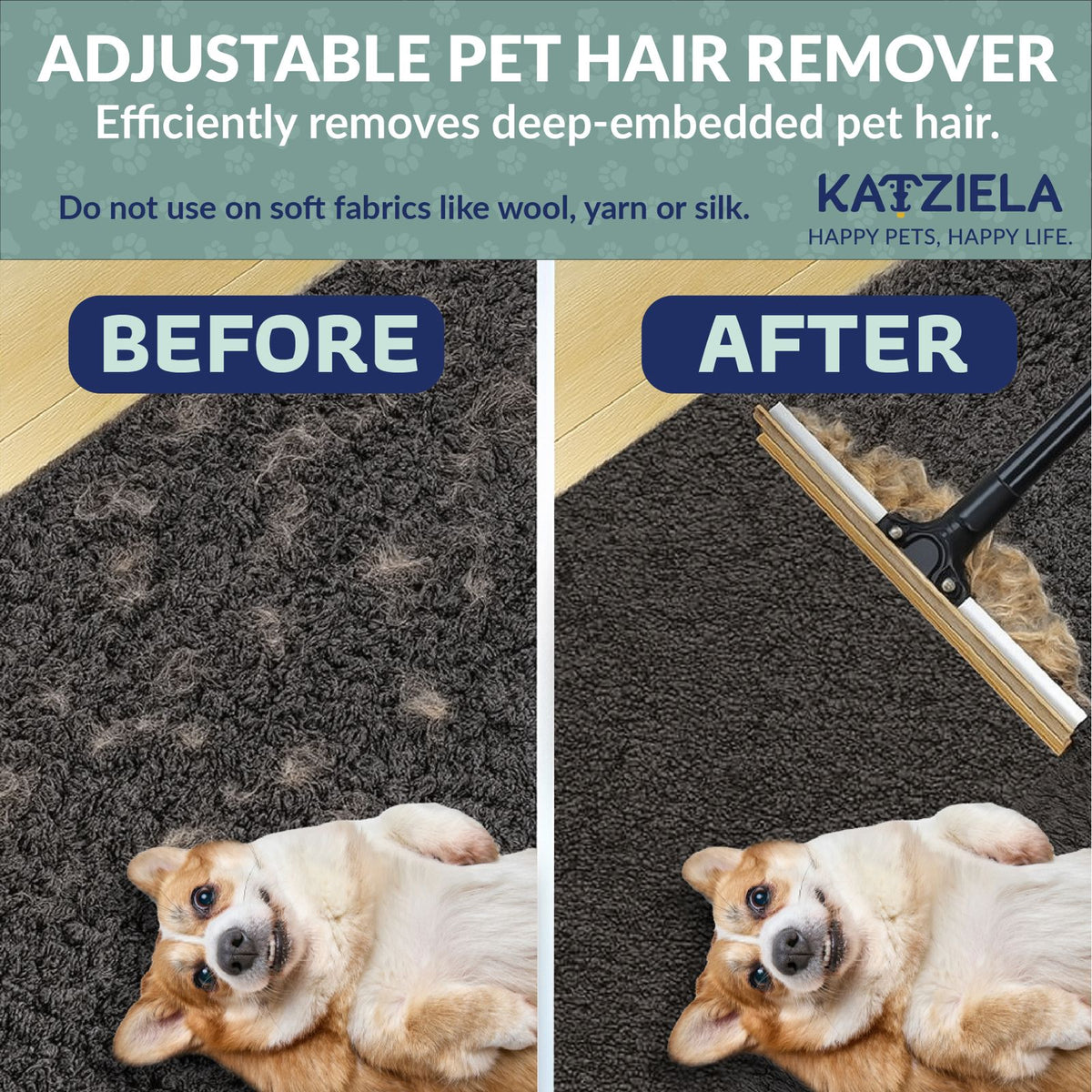 Additional view of DuoSweep Pet Hair Remover Broom — view 2