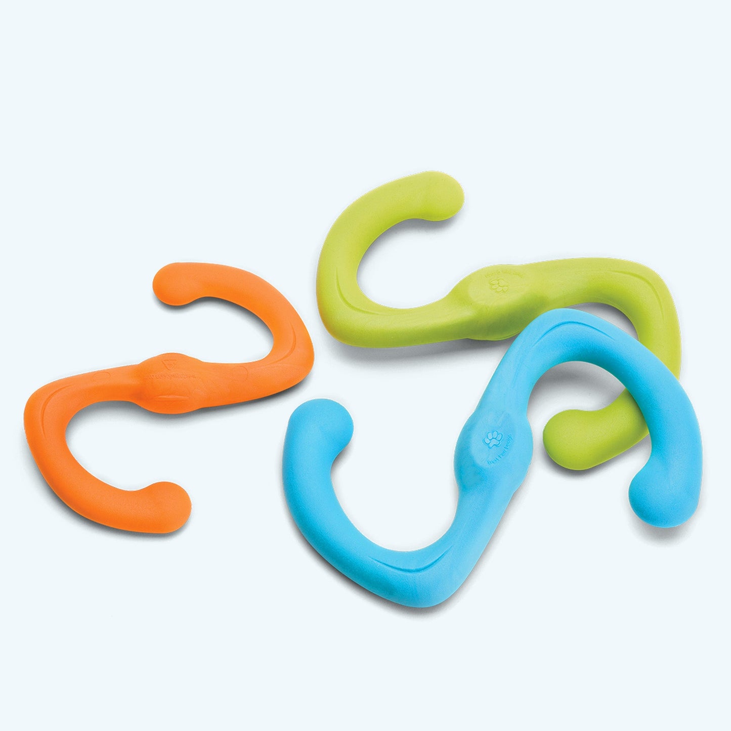 Additional view of the West Paw Bumi dog toy