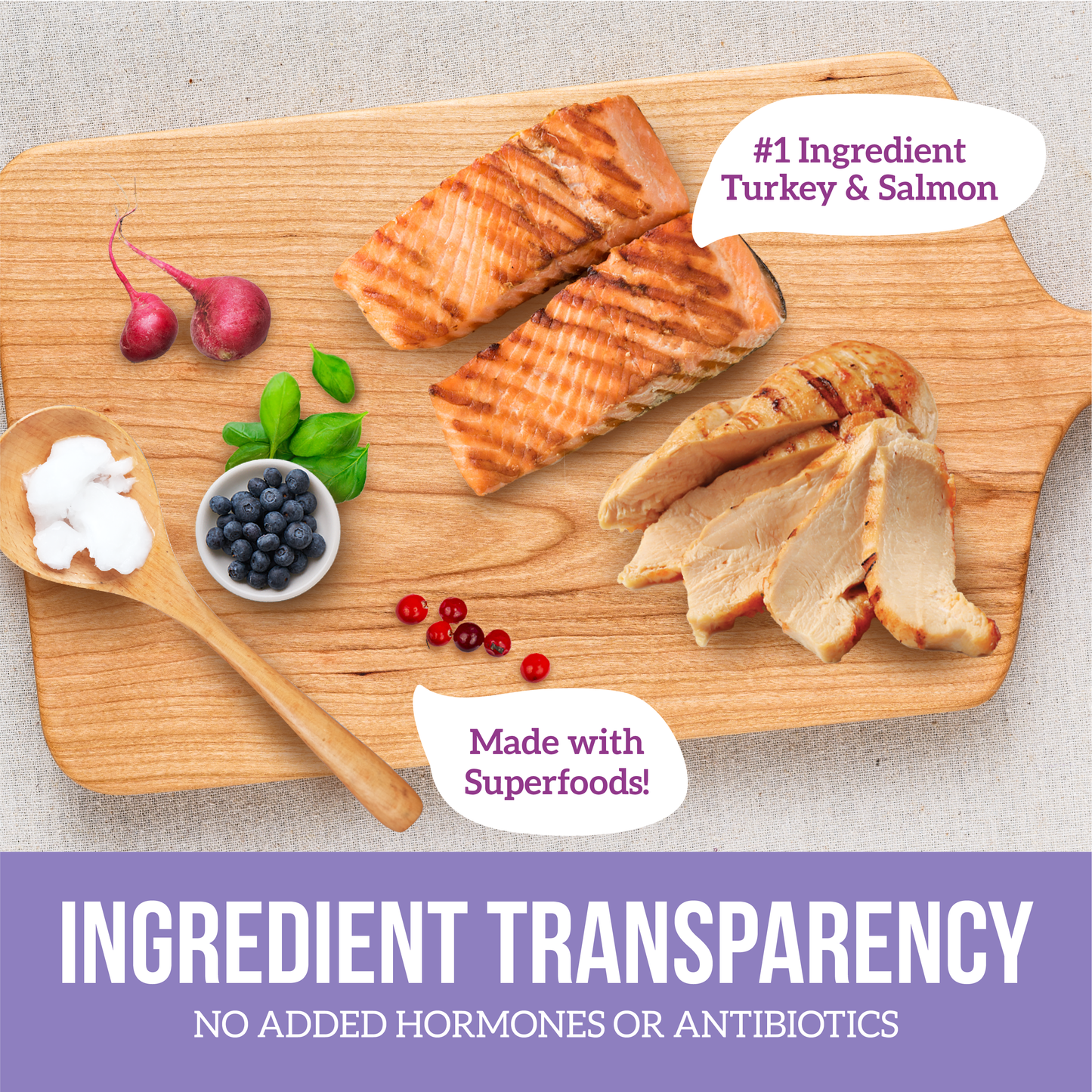 Grain-Free Turkey & Salmon Recipe