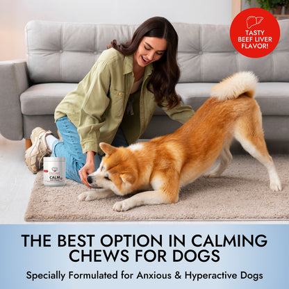 Imagen de características de Pet Vet Products® Premios blandos calmantes para perros - 60 unidades, 2 de 6