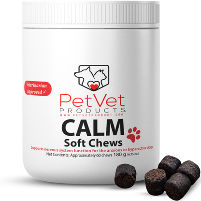 Imagen del producto Pet Vet Products® Premios blandos calmantes para perros - 60 unidades