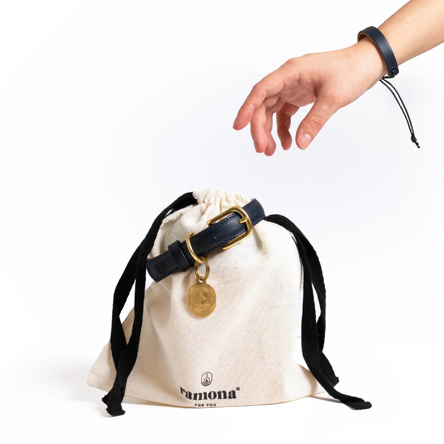 Ramona For You Commitment Bracelet included with the Midnight Collar