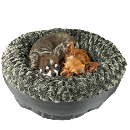 Round Bolstered Furvana™ Dog Bed