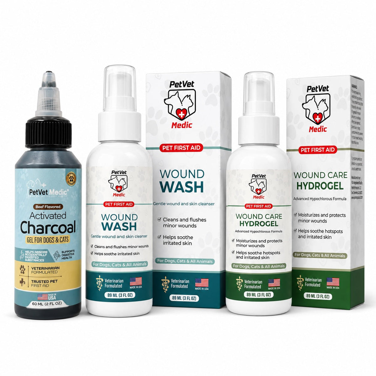 Imagen del producto PetVet Medic® Trío de cuidado de emergencia