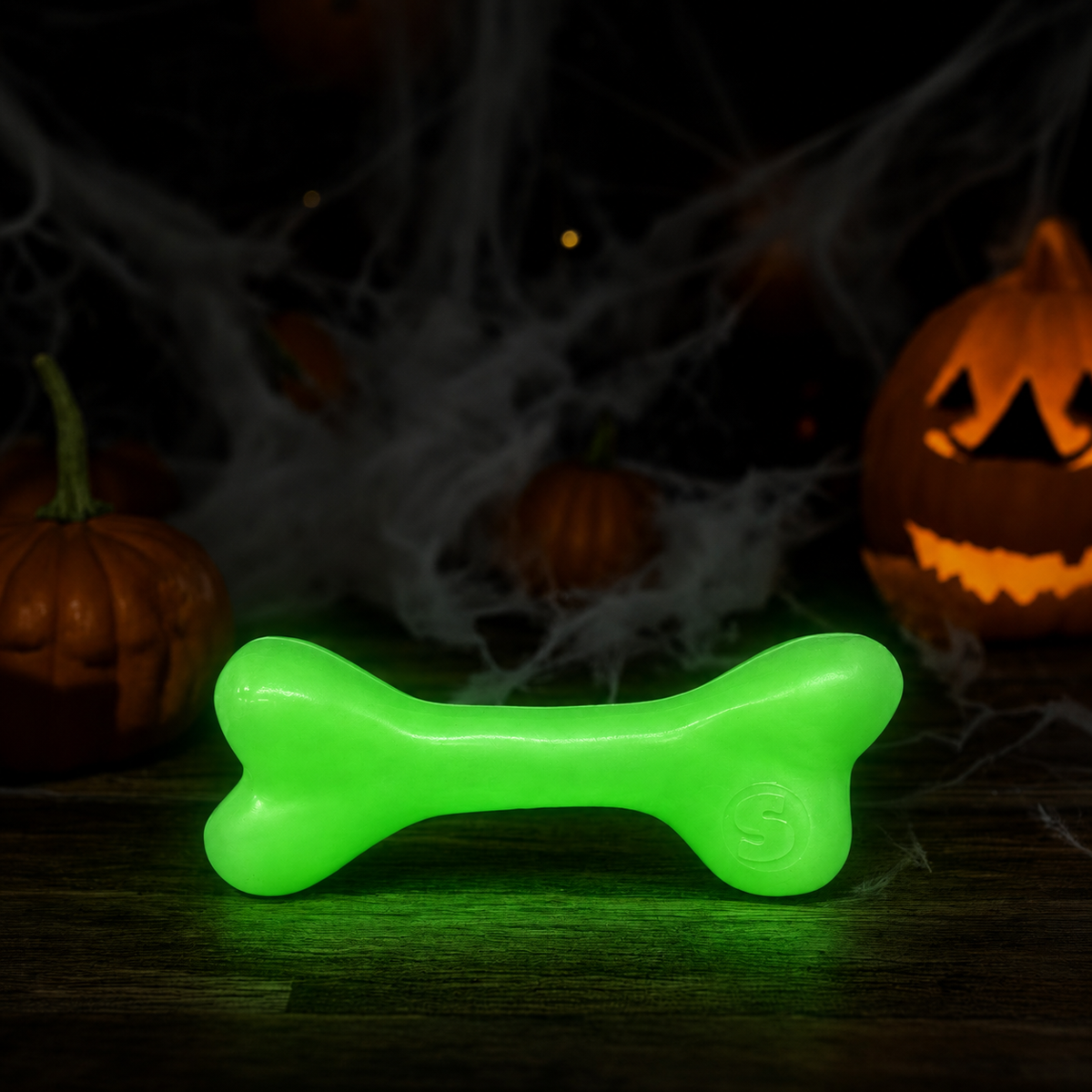 PUP-X Glow-in-the-Dark Rubber Bone alternate view 6