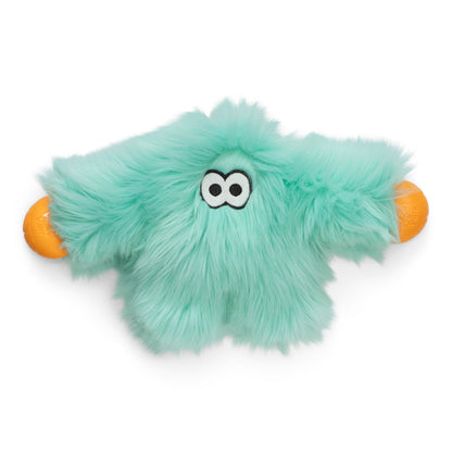Front view of Helga Rowdies plush dog toy in seafoam by West Paw
