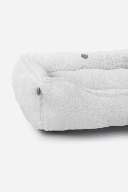 Furry Sleeper Dog Bed - Gray product detail 6