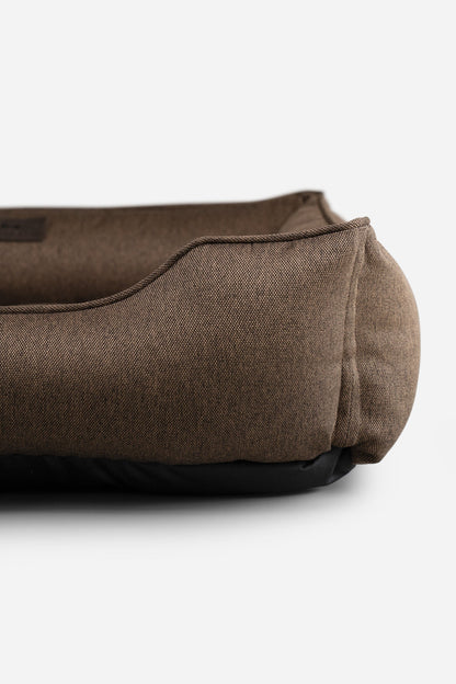 Cotton Sleeper Dog Bed - Brown — vista alternativa del producto 8