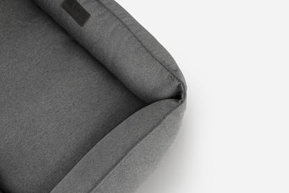Primer plano de Chester & Lee | Cotton Sleeper - Cama para perros gris, vista 2