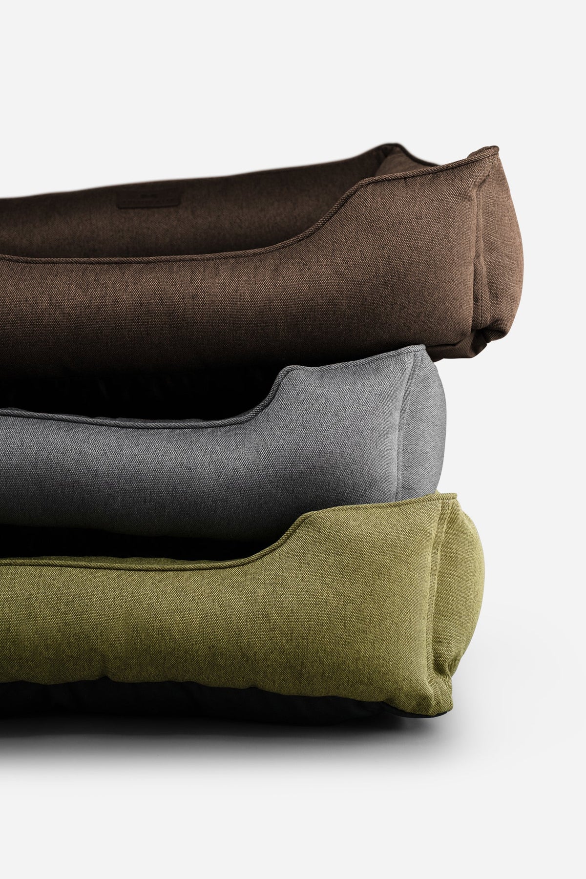 Cotton Sleeper Dog Bed - Brown — vista alternativa del producto 5