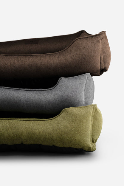 Cotton Sleeper Dog Bed - Brown — vista alternativa del producto 5