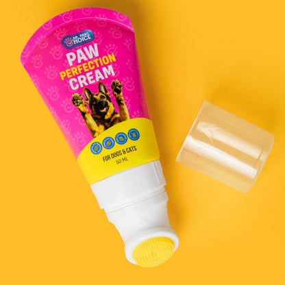 "Crema Pata Perfecta" – Protector y Bálsamo Curativo para Patas de Perro con Aplicador de Punta Suave