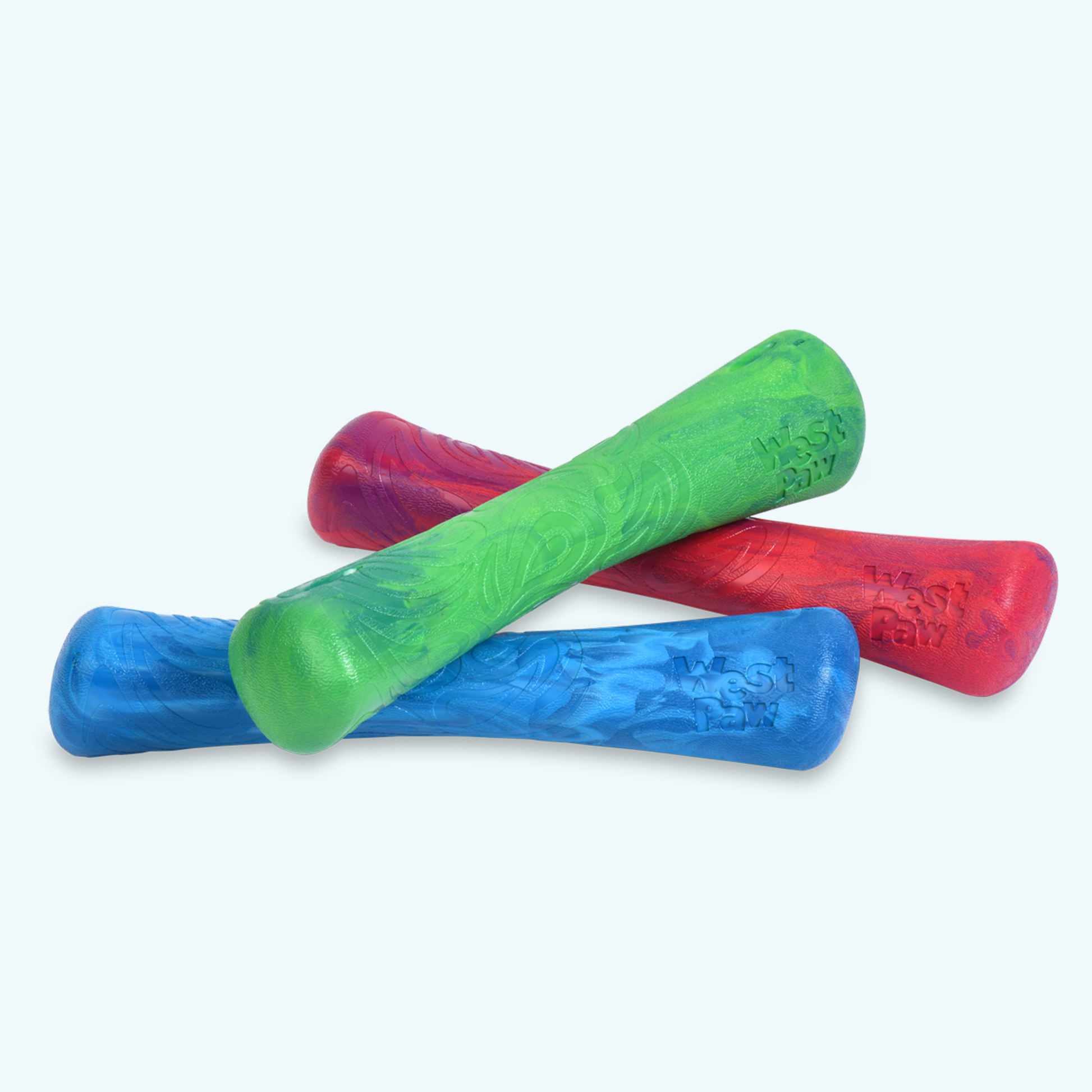 Additional view of the West Paw Drifty dog toy