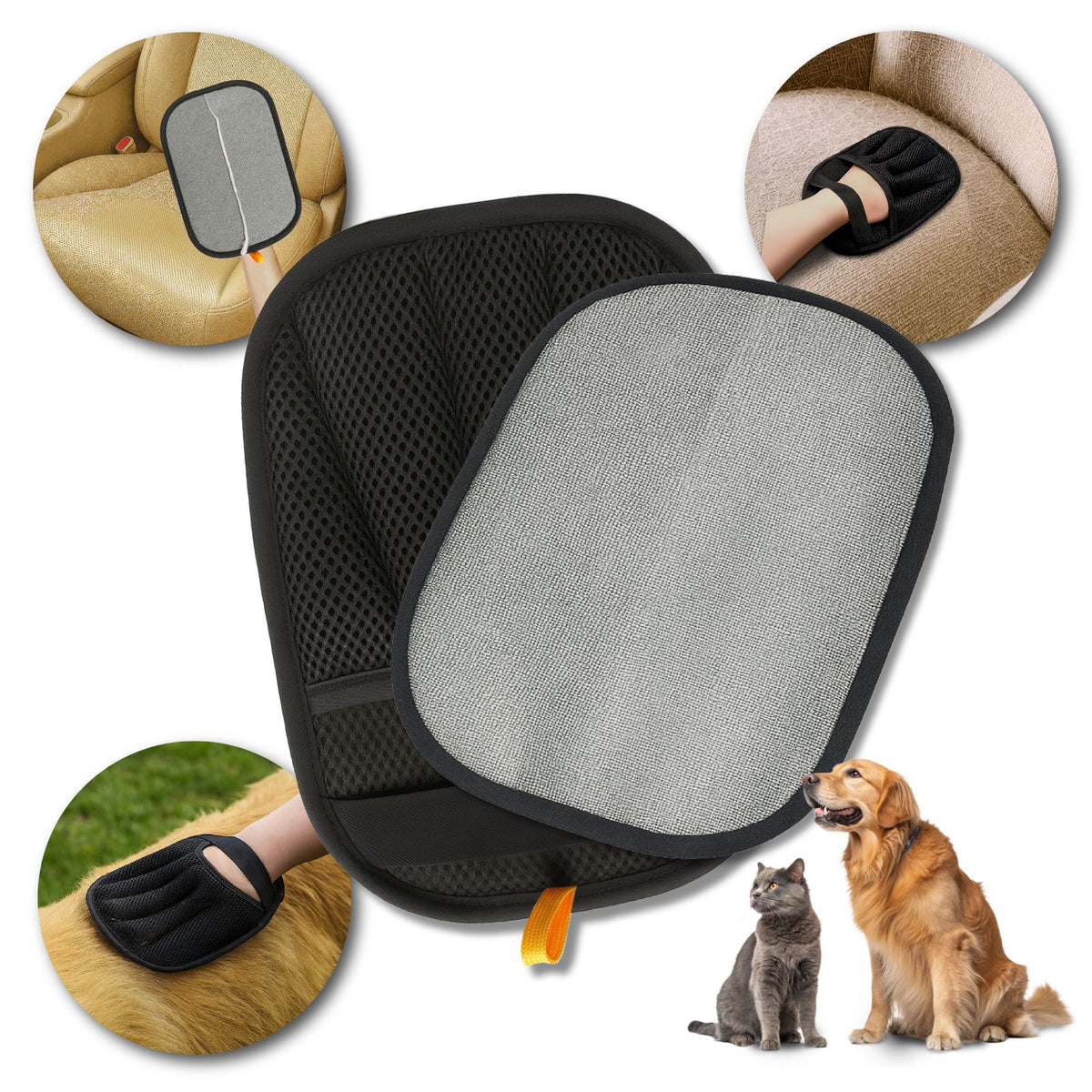 Primary product view of FurTidy Pet Hair Remover Glove by Katziela