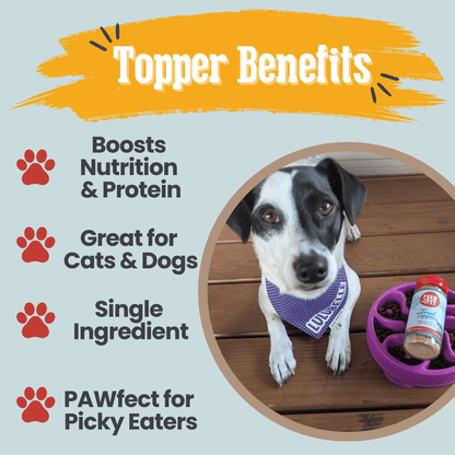 Farm To Pet Fish Treat Topper benefits