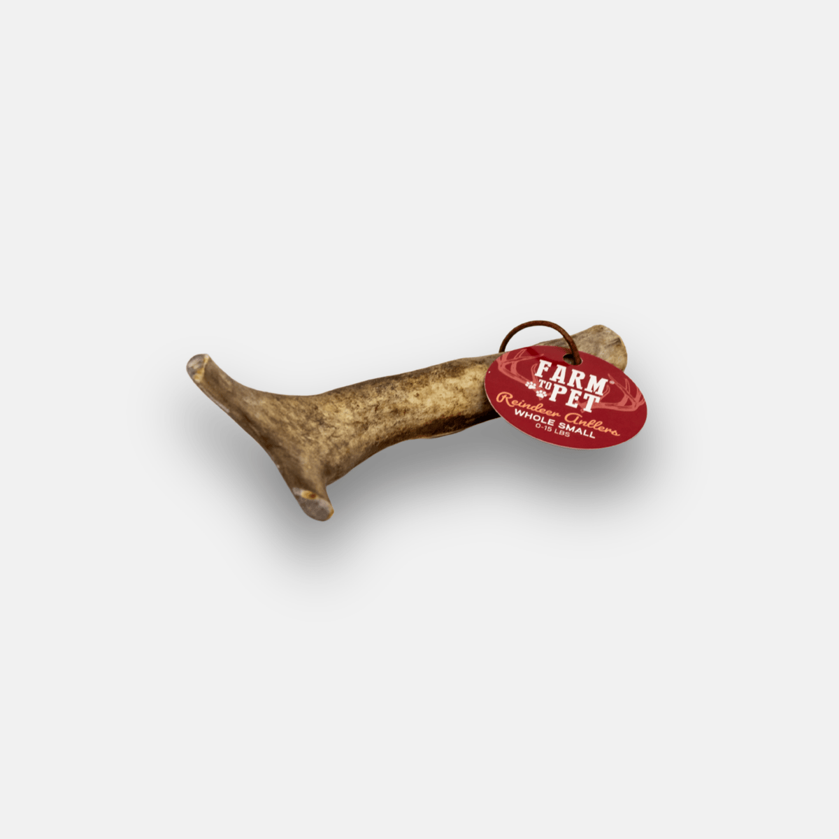 Farm To Pet whole small reindeer antler dog chew product detail