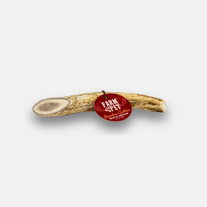 Farm To Pet whole medium reindeer antler dog chew product detail