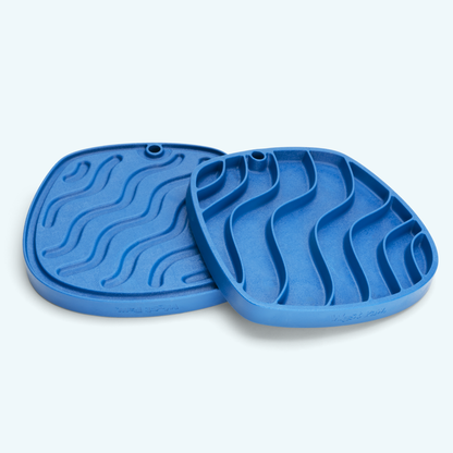 West Paw Waves Feast Mat slow-feeder and lick-mat feature image
