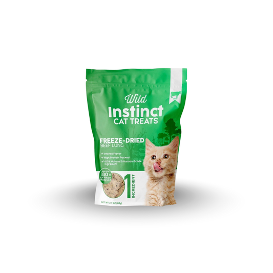 Freeze-Dried Beef Lung - Cat Treats
