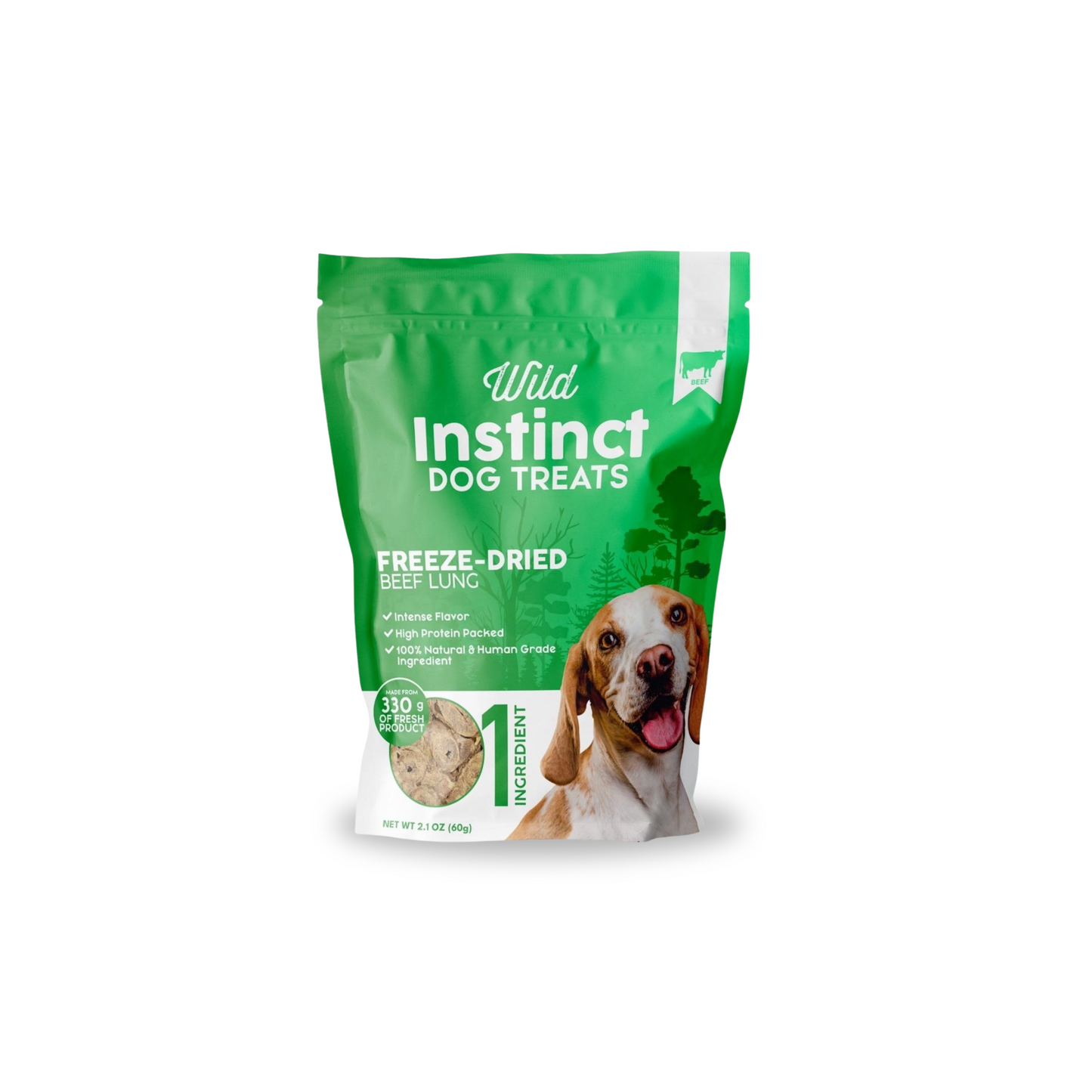 Freeze-Dried Beef Lung - Dog Treats