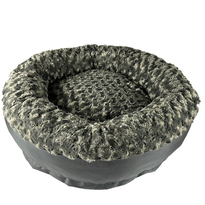 Round Bolstered Furvana™ Dog Bed