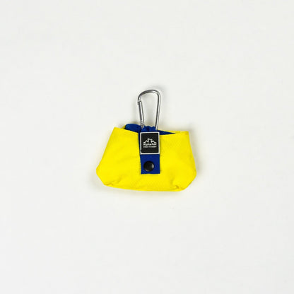 Yellow Alpha Pak Gallatin Lightweight Collapsible Dog Bowl