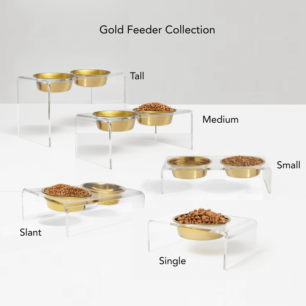 Guía de medidas y ajuste de Tall Triple Gold Feeder