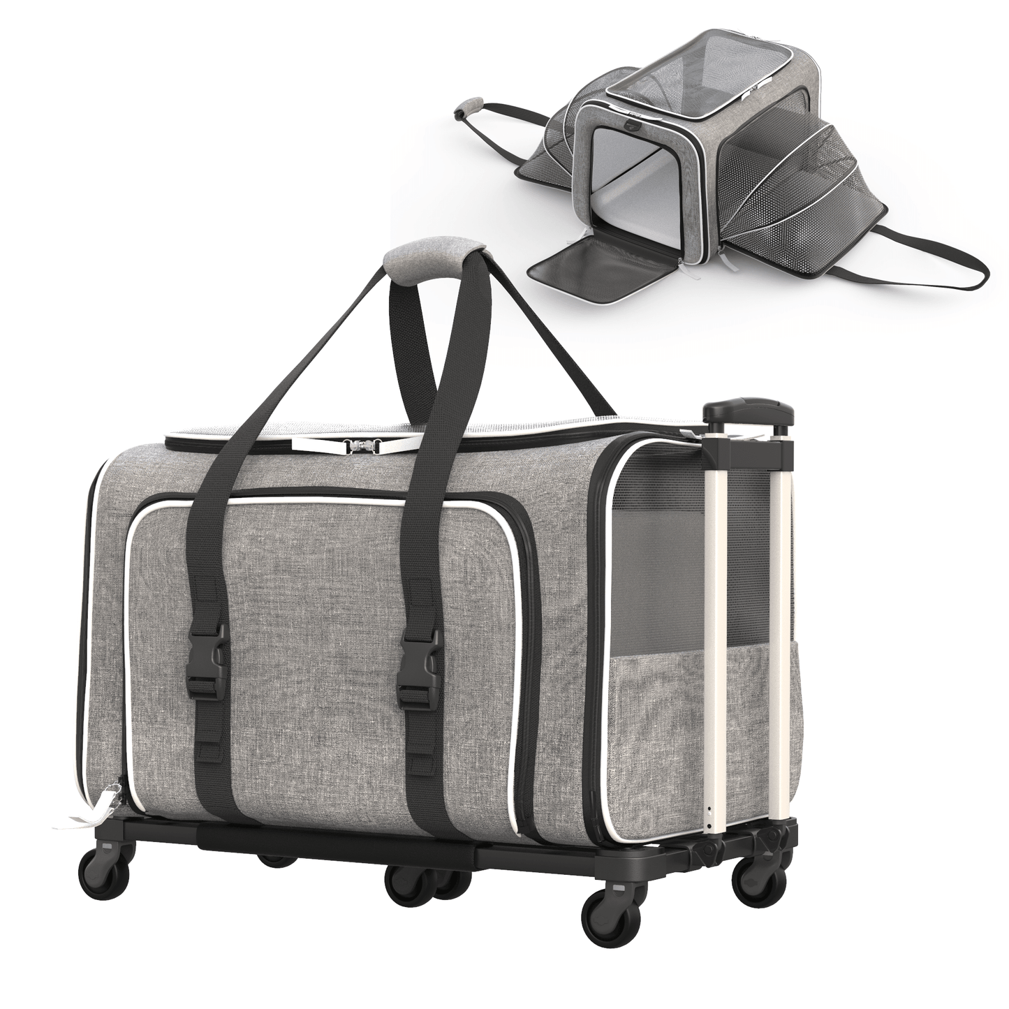 Rolling Rover Expandable Wheeled Pet Carrier