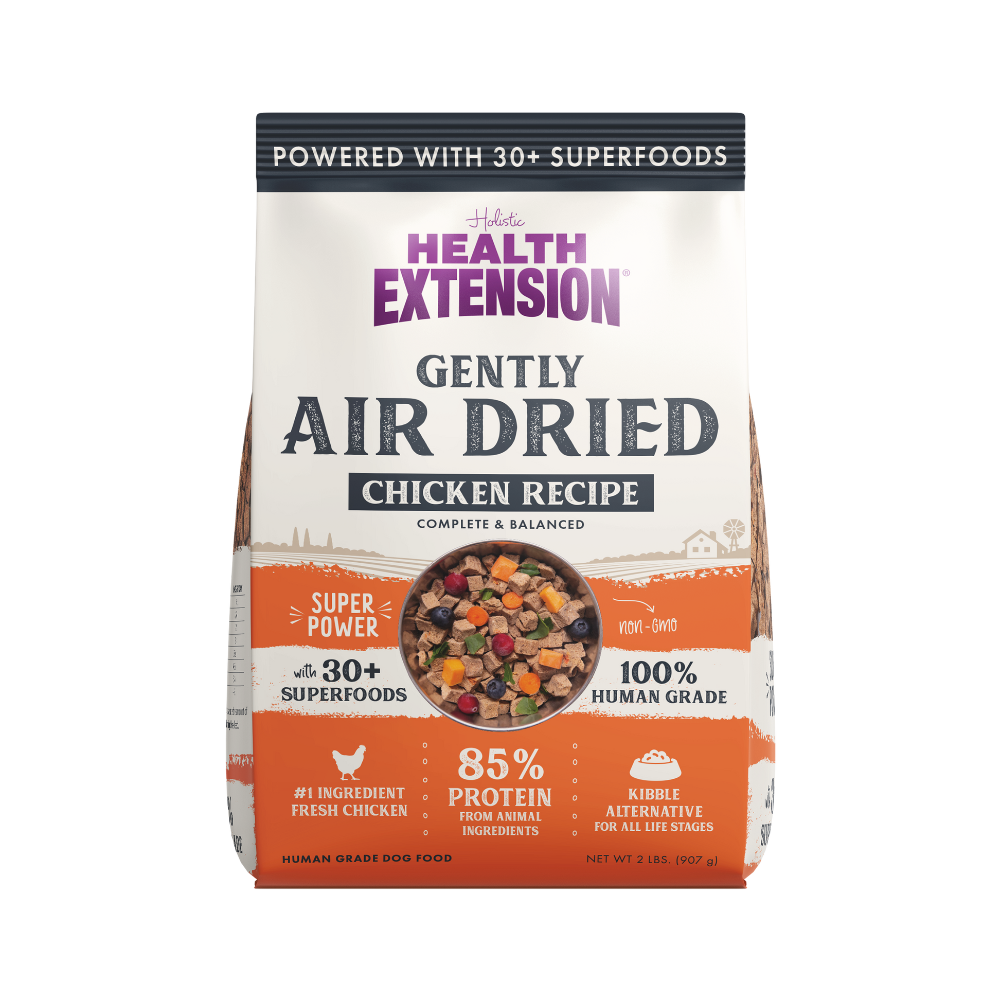 Alternate package view of Air-Dried Superfoods Chicken Recipe
