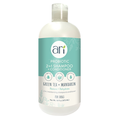 Health Extension ARI Probiotic 2 in 1 Shampoo + Conditioner - front product view