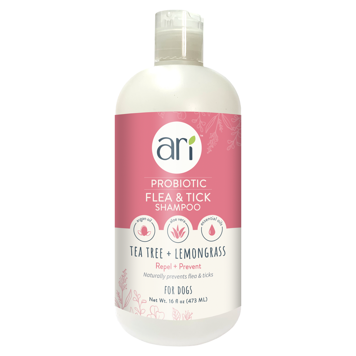 Health Extension ARI Probiotic Flea & Tick Shampoo - front product view