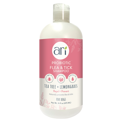 Health Extension ARI Probiotic Flea & Tick Shampoo - front product view