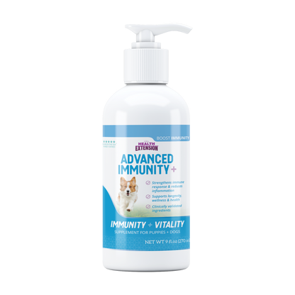 Health Extension Advanced Immunity+ bottle front view