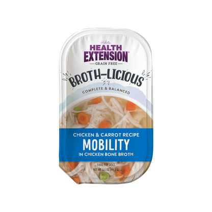 Broth-Licious Chicken & Carrots in Bone Broth Mobility Recipe for Adult Dogs