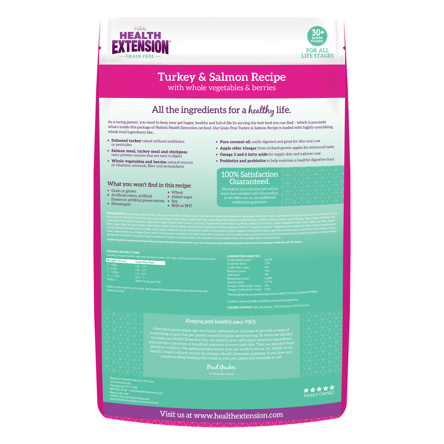 Grain-Free Turkey & Salmon Recipe